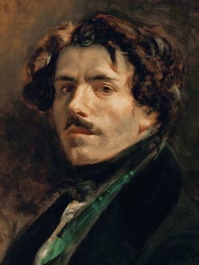 Eugène Delacroix. Autorretrato