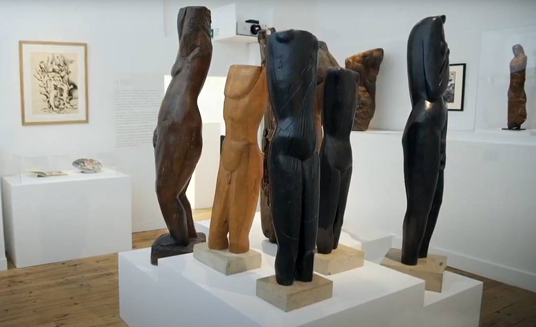 Esculturas sobre madera - Museo Zadkine