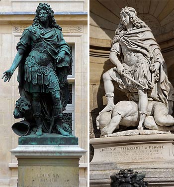 Estatuas de Luis XIV