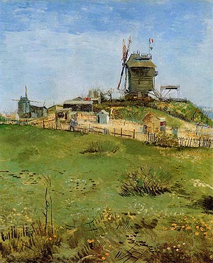 El Moulin de la Galette, de Van Gogh