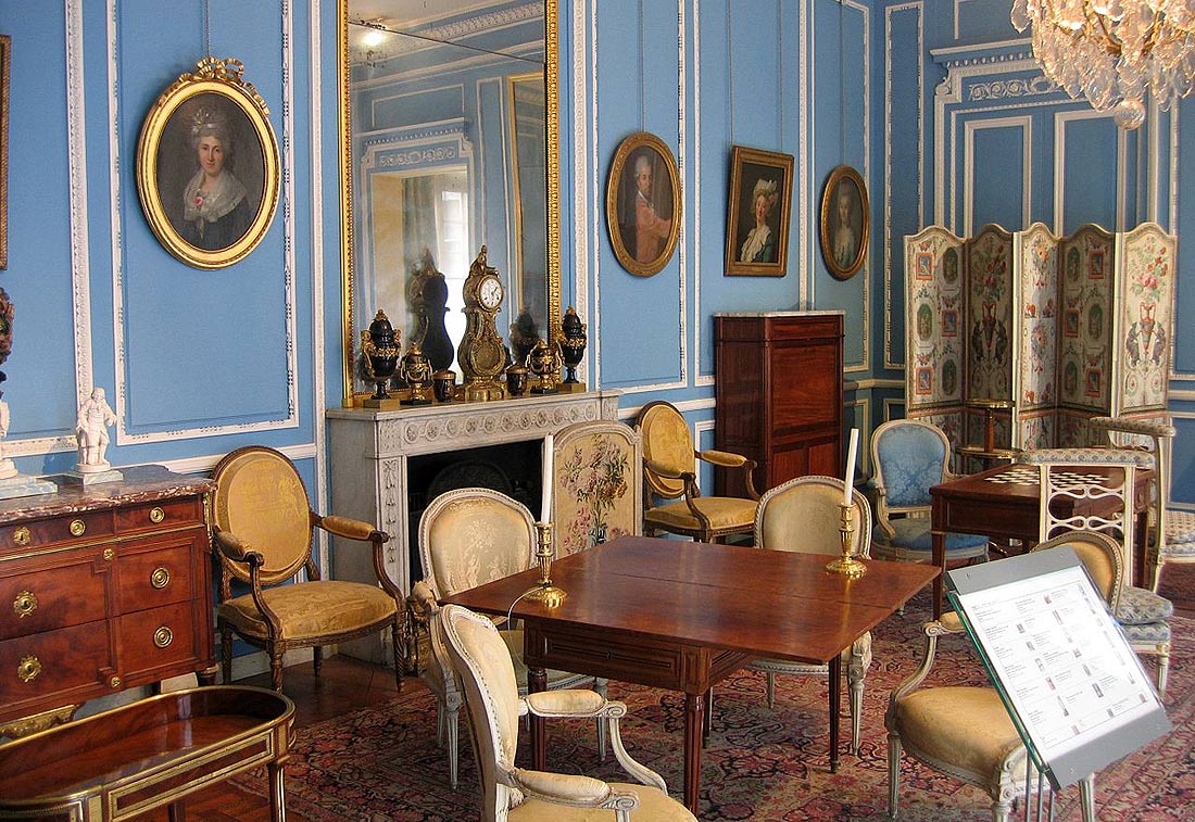 Museo Carnavalet. Salón azul