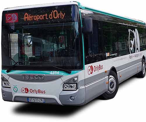 Orlybus: autobús directo aeropuerto Orly-París