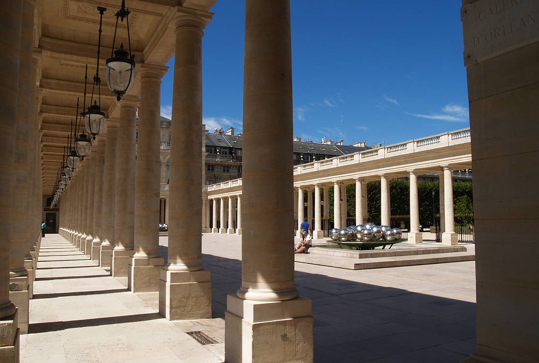Galería de Orleans en el Palais Royal