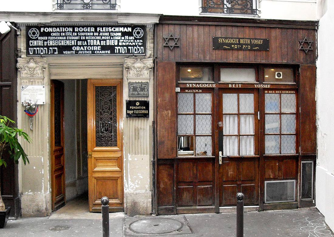 Sinagoga en Paris