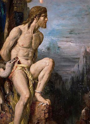 Prometeo, de Gustave Moreau