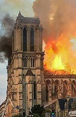 Incendio en Notre-Dame