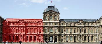 Fachada de Pierre Lescot en el Louvre