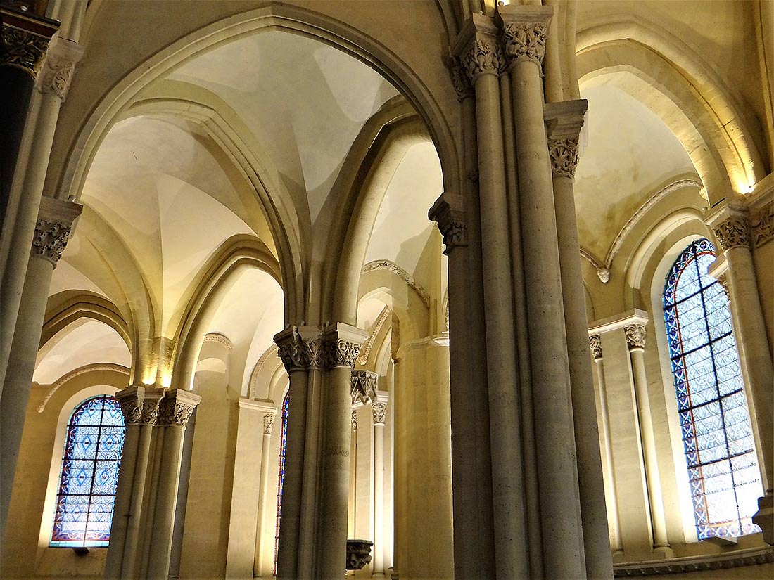 Cabecera interior de Saint Martin des Champs